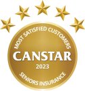 Canstar 2023 Most Satisfied Customer - Seniors Insurance
