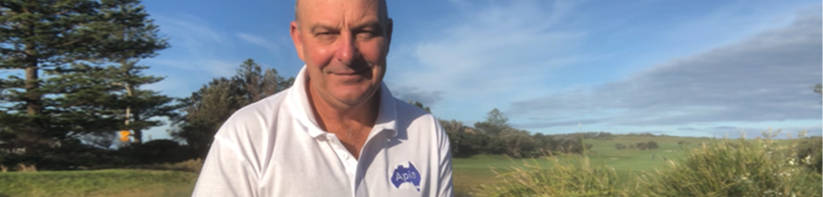 Apia Golf Banner with Andrew Daddo