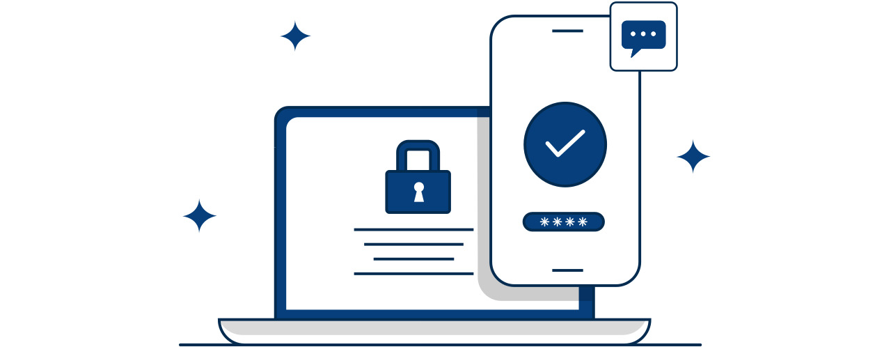 Apia multifactor authentication laptop and mobile